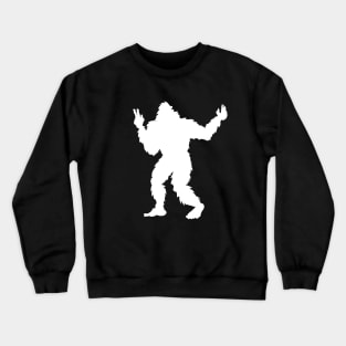 Bigfoot Takes Selfies Crewneck Sweatshirt